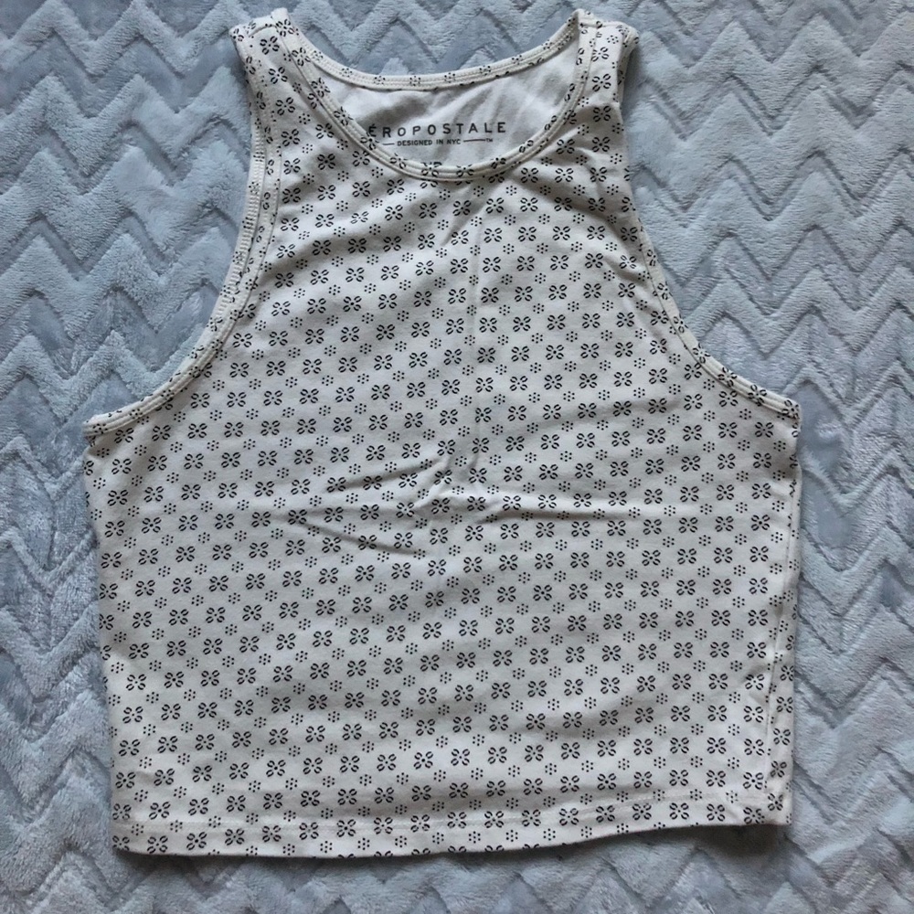 Aeropostale patterned crop top